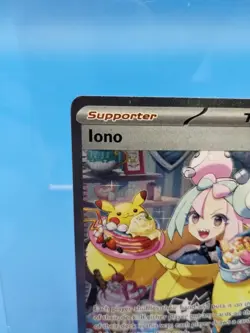 Pokemon TCG Iono Trainer Paldea Evolved Special Illustration Rare Card 269/193 - Image 3