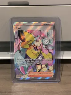 Pokemon TCG Paldea Evolved Iono Holo Ultra Rare Full Art Card 254/193 - Image 1