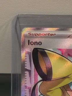 Pokemon TCG Paldea Evolved Iono Holo Ultra Rare Full Art Card 254/193 - Image 2