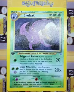 Pokemon Crobat Neo Revelation 1st Edition Holo Rare 4/64 WOTC 2001 NM - Image 3