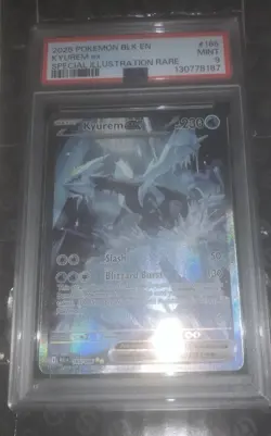 POKEMON TCG - BLACK BOLT - KYUREM EX 165/086 - PSA MINT 9 SLAB - Image 1