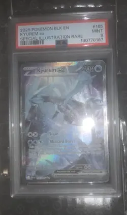 POKEMON TCG - BLACK BOLT - KYUREM EX 165/086 - PSA MINT 9 SLAB - Image 3