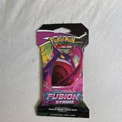 Pokemon TCG Sword & Shield 08 Fusion Strike Sleeved Booster Pack 820650809170 - Image 1