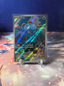 Pokemon TCG 204/193 Marill Paldea Evolved Illustration Rare - Image 1