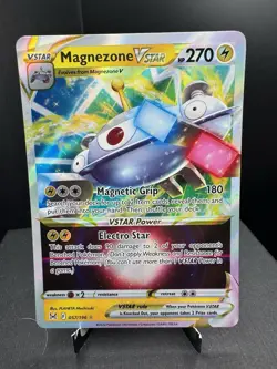 Pokemon TCG SWSH Lost Origin Magnezone VSTAR 057/196 Ultra Rare NM - Image 1