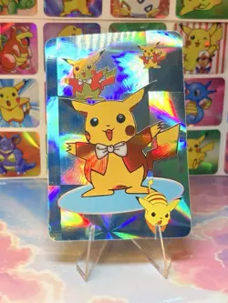 Pokemon HOLO Vintage Pocket Monsters Vending Prism Sticker 1998 Nintendo - Image 5