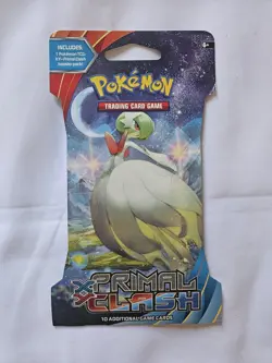 2015 Pokemon TCG XY Primal Clash Sleeved Booster Pack Factory Sealed - Image 1