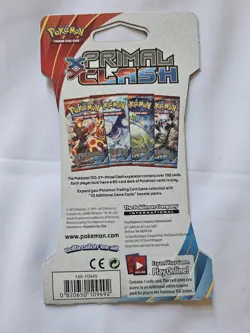 2015 Pokemon TCG XY Primal Clash Sleeved Booster Pack Factory Sealed - Image 2