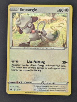 2022 Pokemon McDonald's Collection Confetti Rare Smeargle #15/15 R - Image 1