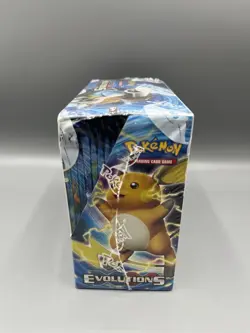 Pokemon TCG XY Evolutions Booster Box Display Sealed OVP English Small Cuts - Image 3