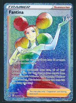 Fantina 206/189 Trainer Rainbow Secret Rare Pokemon Astral Radiance NM - Image 1
