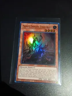 Yu-Gi-Oh! Primite Dragon Ether Beryl 1st Edition Ultra Rare Card SUDA-EN015 - Image 1