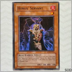 Horus' Servant - SOD-EN016 - Common Unlimited Yugioh - Image 1