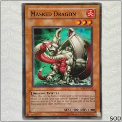 Masked Dragon - SOD-EN026 - Common Unlimited Yugioh - Image 1