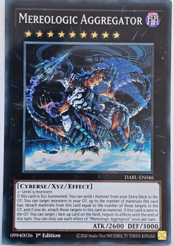 Mereologic Aggregator - DABL-EN046 - Super Rare - 1st Edition YuGiOh TCG Card NM - Image 1