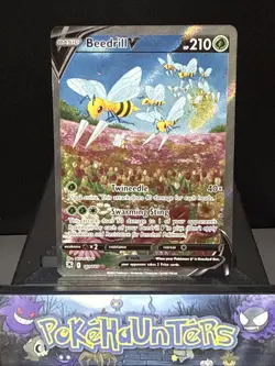 Pokemon Card Beedrill V 161/189 Astral Radiance Alternate Art Rare Near Mint - Image 1
