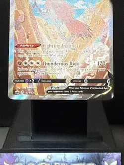 Pokemon Card Galarian Zapdos V 174/198 Chilling Reign Alternate Art Rare NM - Image 3