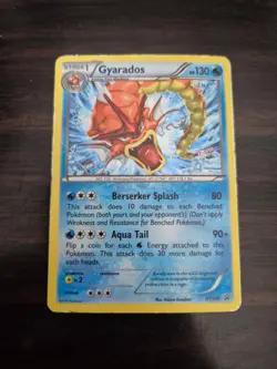 Shiny Gyarados XY109 2016 Black Star Promo Pokemon Card TCG MP - Image 2