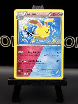 Azumarill - 77/114 XY Steam Siege Non-Holo card 2016 Pokemon LP - Image 2