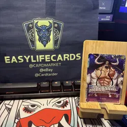 ST04-003 Kaido SR Super Pre-Release One Piece TCG English Card - Image 1