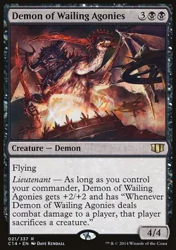 Demon of Wailing Agonies - Commander 2014 | MTG Card - Image 3