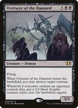 Overseer of the Damned - Commander 2014 | MTG Card - Image 1
