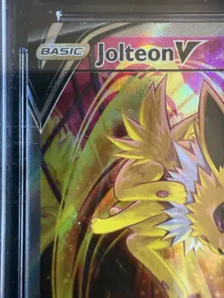 Pokemon Jolteon V SWSH183 SWSH: Sword & Shield Promo Cards Holo CGC 8.5 - Image 3