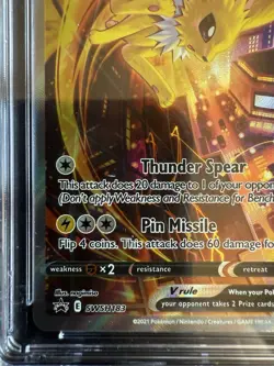 Pokemon Jolteon V SWSH183 SWSH: Sword & Shield Promo Cards Holo CGC 8.5 - Image 5