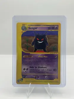 Pokemon Gengar Aquapolis E-Reader 48/147 2002 English NON HOLO NM TCG Card - Image 1