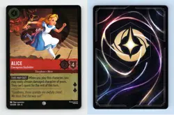 Alice #127/204 Lorcana Reign Of Jafar 2025 Disney Common Foil TCG Card - Image 1