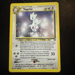 Pokemon TCG Neo Genesis Togetic #16/111 Unlimited Holo Rare Card - Image 1