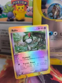 Pokemon Karte Card Ralts Trasla Ex Ruby Saphire Reverse Holo Mint English - Image 1