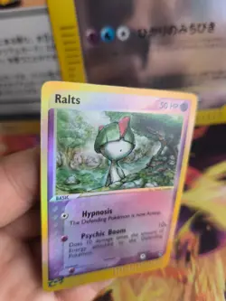 Pokemon Karte Card Ralts Trasla Ex Ruby Saphire Reverse Holo Mint English - Image 4