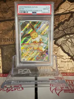 Eevee 173 Scarlet & Violet Promo Cards Holo PSA 10 - Image 1