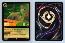 Tramp #22/204 Lorcana Reign Of Jafar 2025 Disney Super Rare TCG Card - Image 1