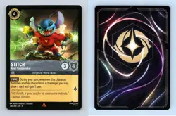 Stitch #200/204 Lorcana Reign Of Jafar 2025 Disney Rare TCG Card - Image 1