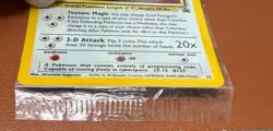 POKEMON TCG CARD COOL PORYGON 2000 BLACK STAR PROMO NEW FACTORY SEALED RARE !!!! - Image 3