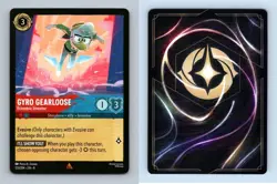 Gyro Gearloose #123/204 Lorcana Reign Of Jafar 2025 Disney Rare TCG Card - Image 1