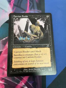 MTG - CARRION FEEDER - COMMON - SCOURGE - NM - Image 1