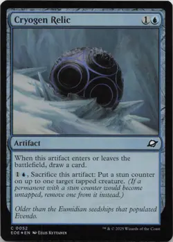 Cryogen Relic - FOIL - C Edge of Eternities 52 - MTG - Image 1