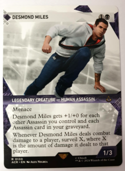 MTG Assassin's Creed - Desmond Miles - Showcase - 0130 NM - Image 1