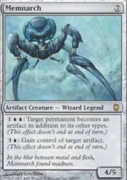 MTG Memnarch, Darksteel, Damaged, English - Image 1