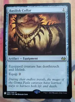 Basilisk Collar MTG The List - Modern Masters 2017 (NM) - Image 1