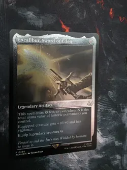 Excalibur, Sword of Eden (Foil Etched) Universes Beyond: Assassin's Creed NM - Image 1