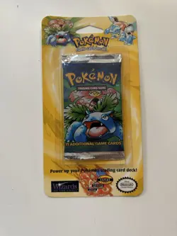 Pokemon Base Set Blister Pack Booster Packs 1999 - Image 2