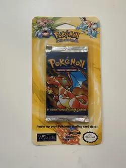Pokemon Base Set Blister Pack Booster Packs 1999 - Image 3