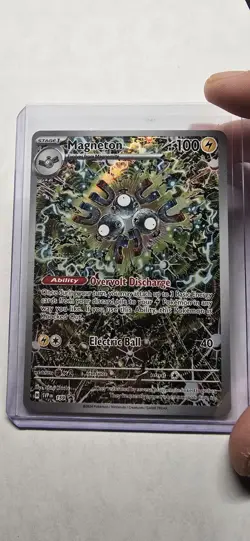 Magneton Scarlet & Violet Promo Card Holo 159 Special Illustration Pokemon TCG - Image 1