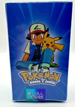 Pokemon kanto y johto SEALED BOX (25 Packs) Full House Ash & Pikachu - Image 1