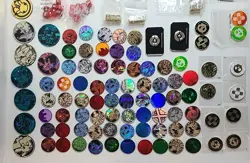Pokemon TCG Coin & Dice Lot - 70+ Coins, ETB Dice Sets, Metal Markers - Image 2