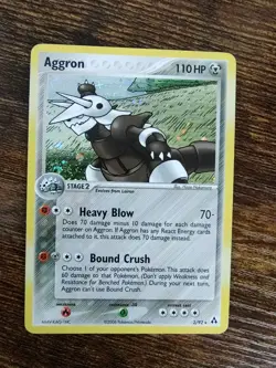 Pokemon Aggron 2/92 ex Legend Maker Holo - Image 1